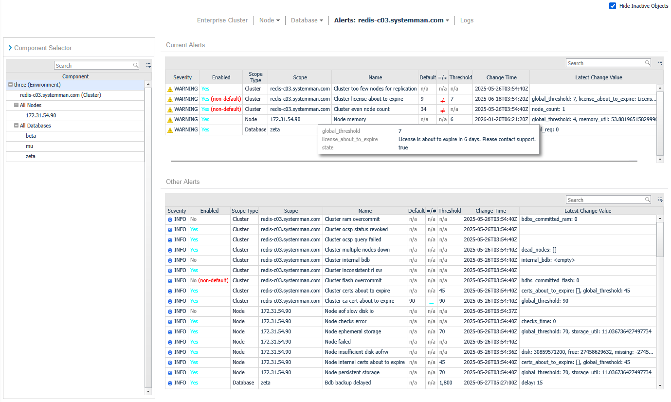 Enterprise Alerts